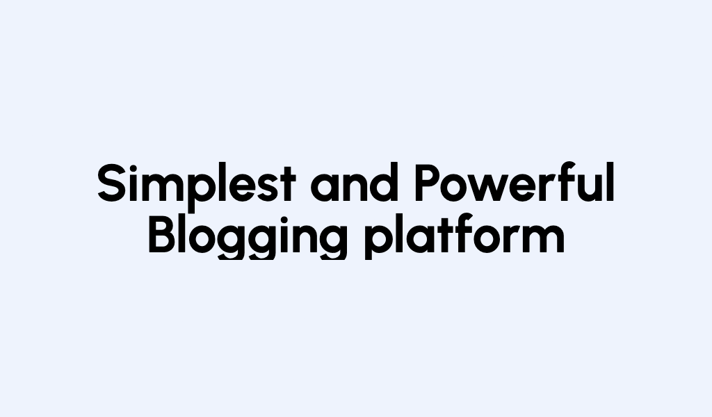 Introducing UseArticle - Simplest and Powerful Blogging platform 